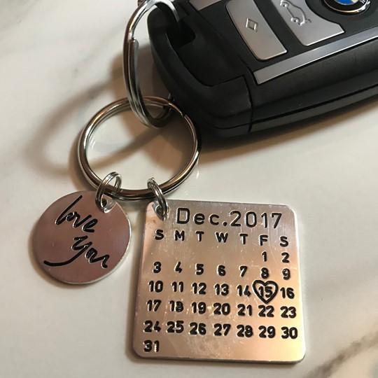 Calendar Keychain