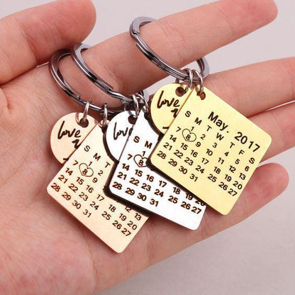 Calendar Keychain