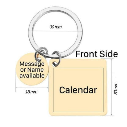 Calendar Keychain