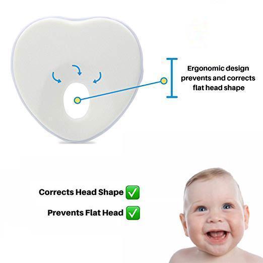 Anti Flat Head Infant Pillow