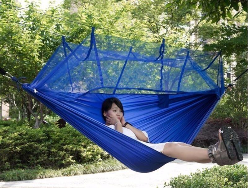 Portable Hammock w/ Mosquito Net