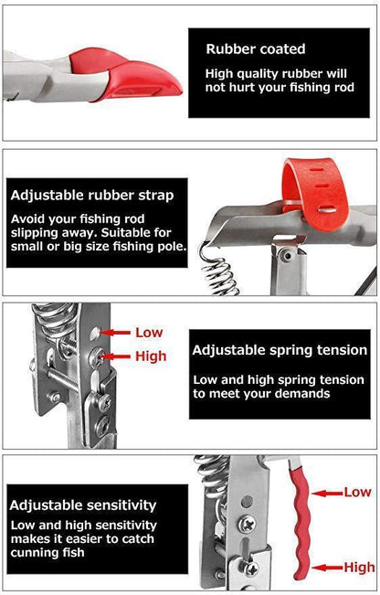 Automatic Fishing Rod Holder