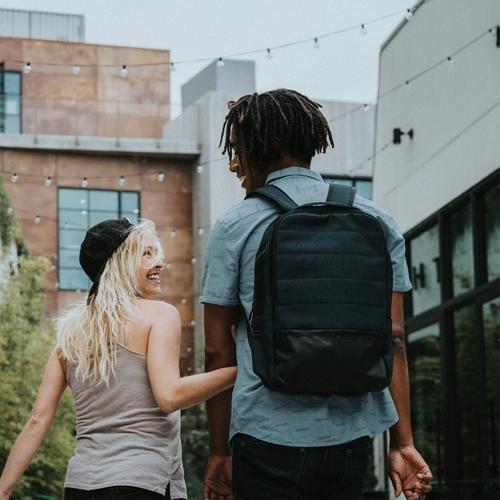 Modern Hank Backpack in Navy