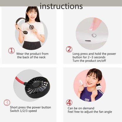 Lazy Neckband Fan