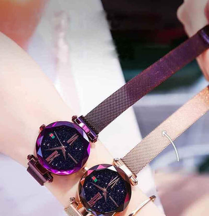 Glitz and Glamour Magnetic Fashion Watch