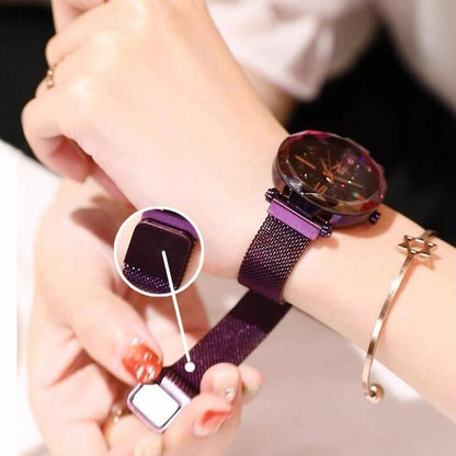 Glitz and Glamour Magnetic Fashion Watch