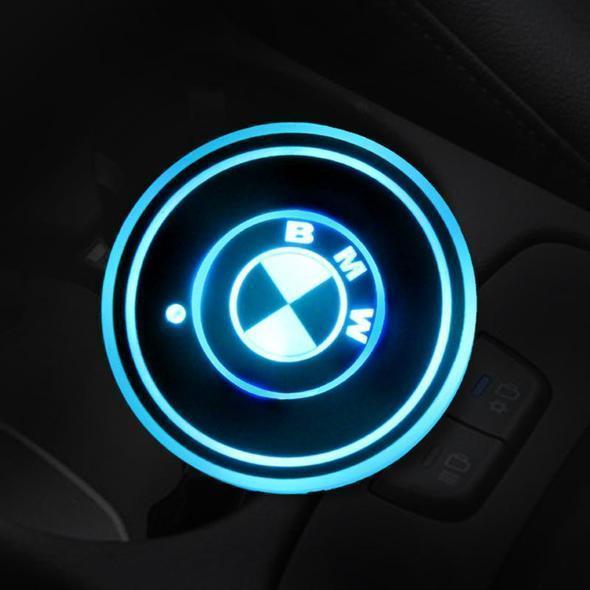 LED Logo Car Coasters