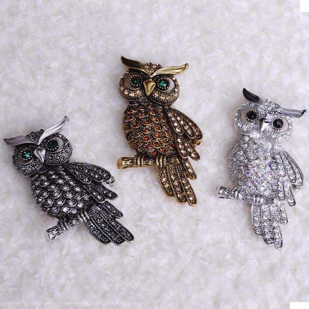 Owl Brooch - Brighten Up Any Outfit With This 'Owl' Brooch