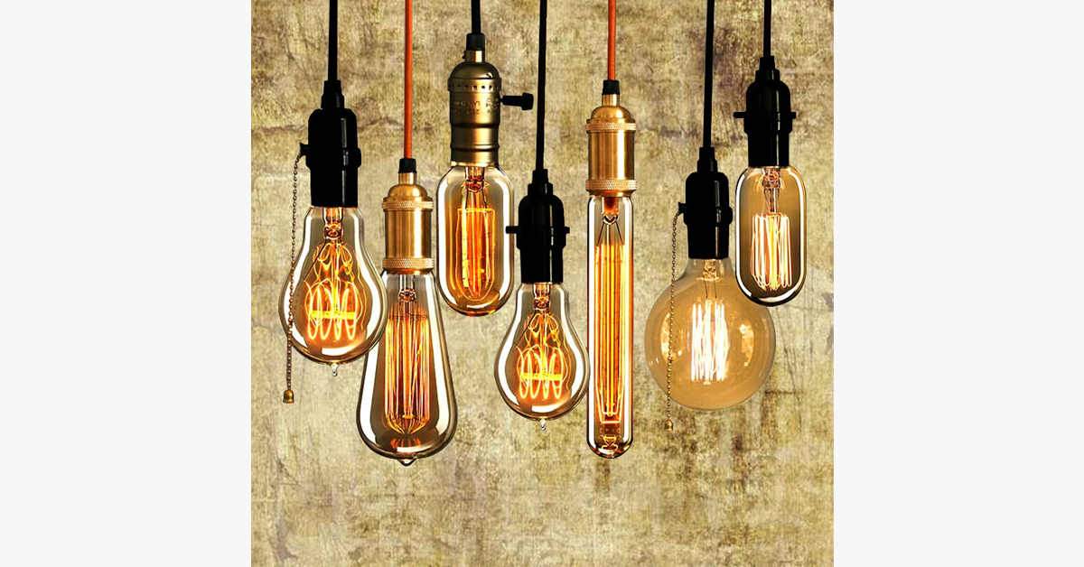 Edison Various Shapes Bulb