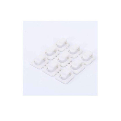 Cable Cord Wire Line Organizer - Plastic Clips Ties Fixer Fastener Holder