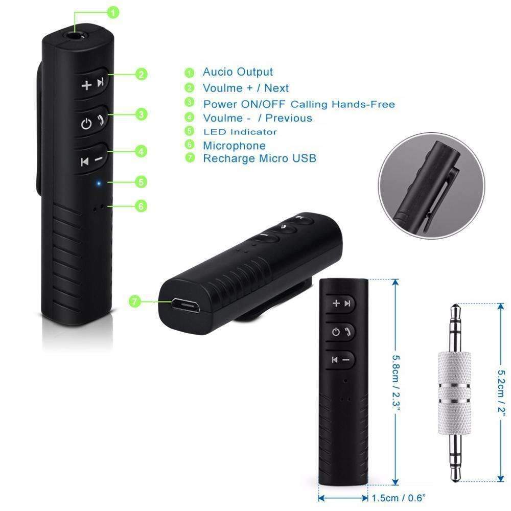 Mini Wireless Audio Receiver (Bluetooth) - Portable and Handy, Exquisite Special Design