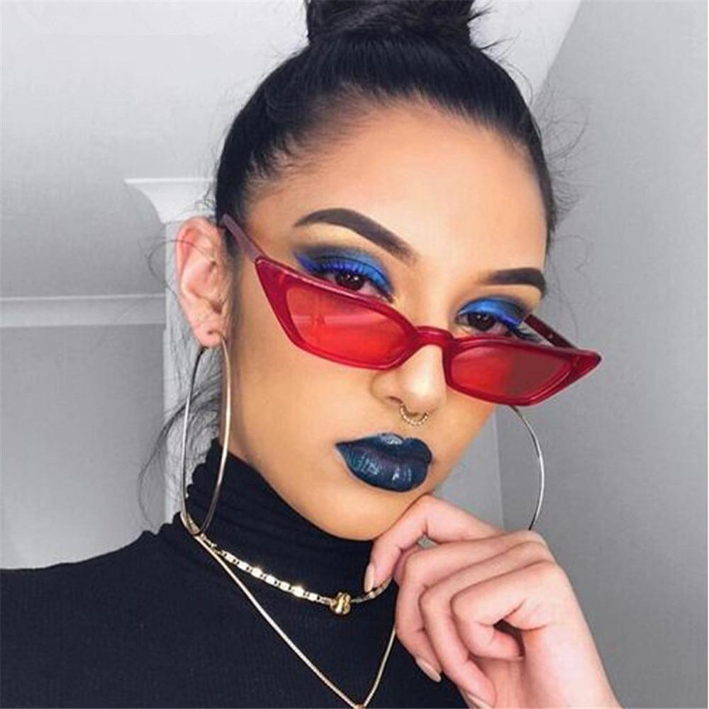 Cat Eye Triangle Retro Sunglasses