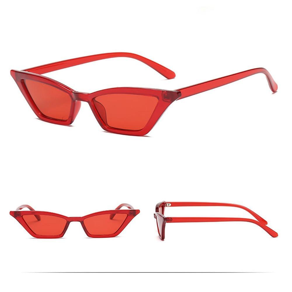 Cat Eye Triangle Retro Sunglasses