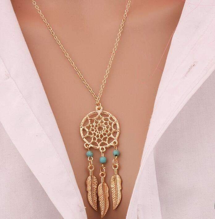 Fashion Retro Women Chain Necklace Silver
