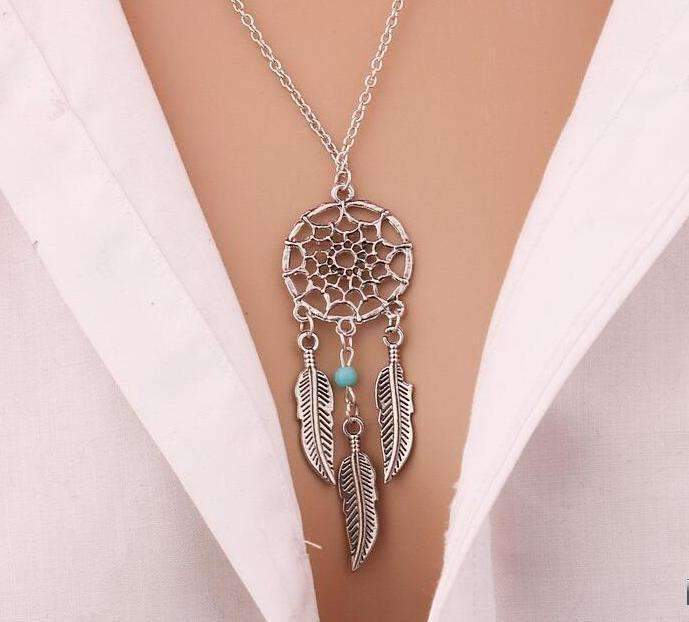 Fashion Retro Women Chain Necklace Silver