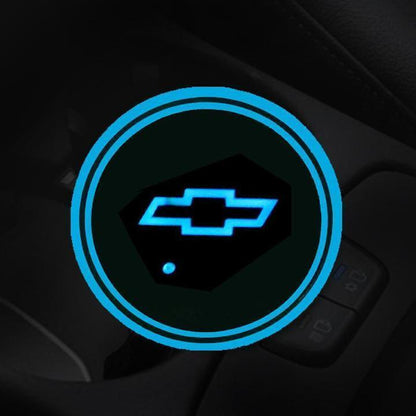 LED Logo Car Coasters