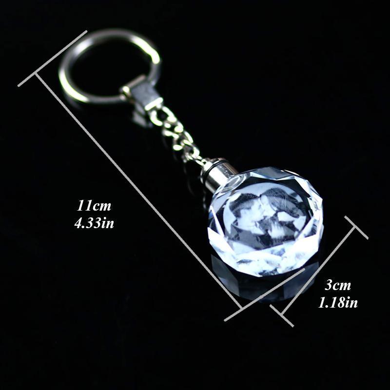 Custom Crystal Keychain