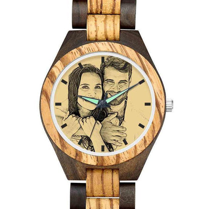 Custom Photo Wooden Watch