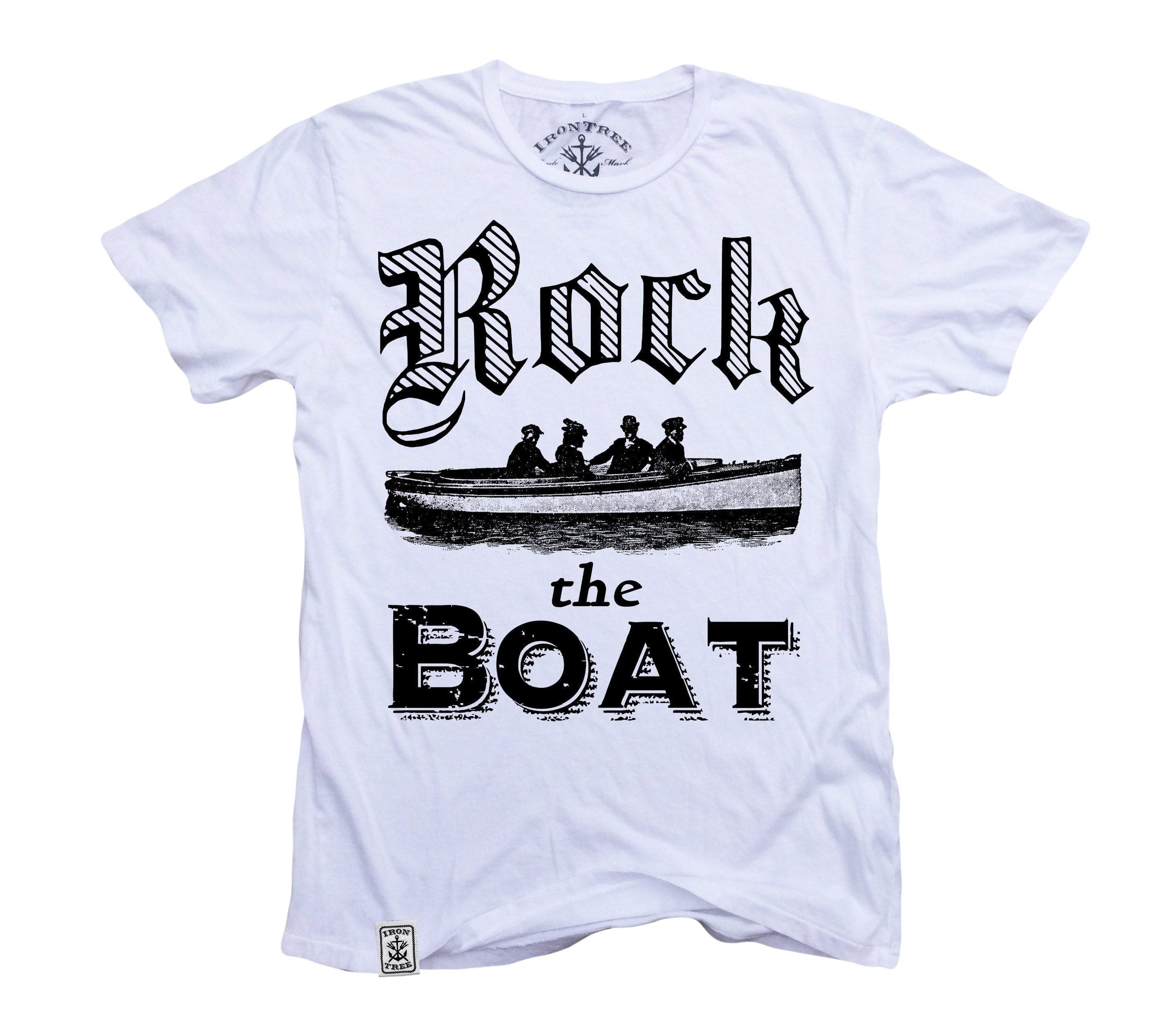 Rock the Boat: Organic Fine Jersey Short Sleeve T-Shirt