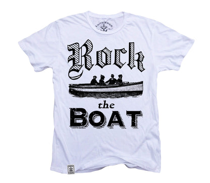 Rock the Boat: Organic Fine Jersey Short Sleeve T-Shirt