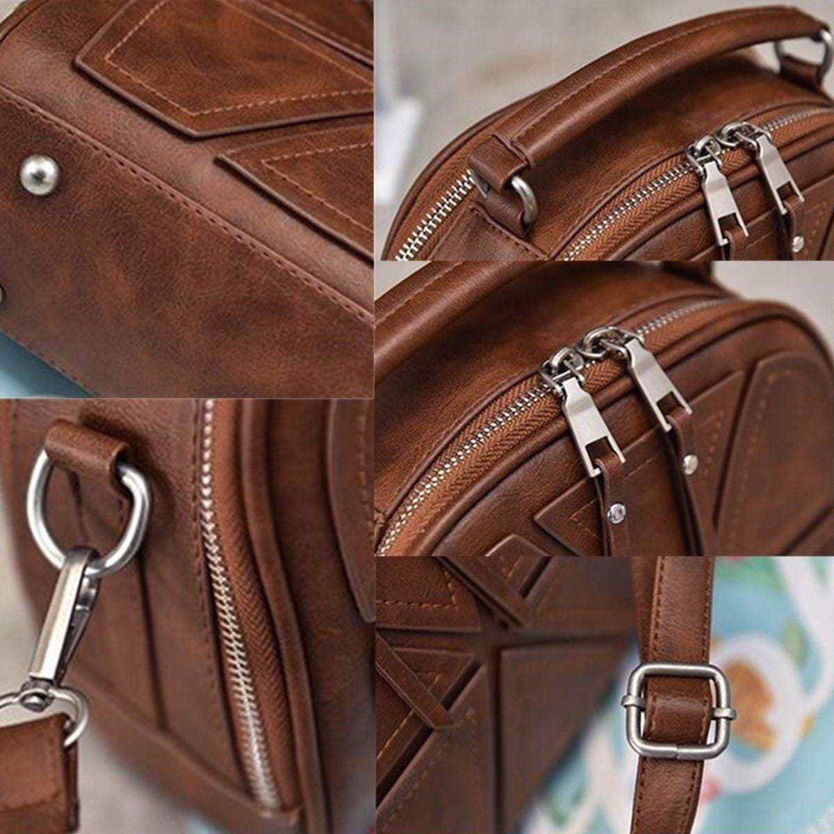 Women Fashion Leather Tote Messenger Bag