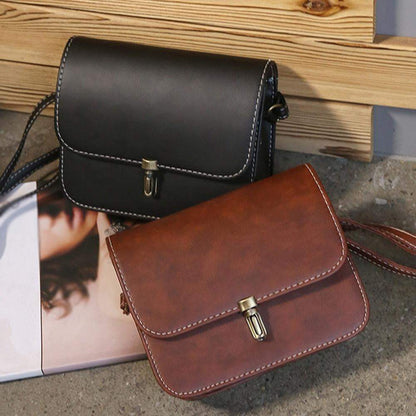 Women Leather Satchel Shoulder Tote Messenger Crossbody Bag