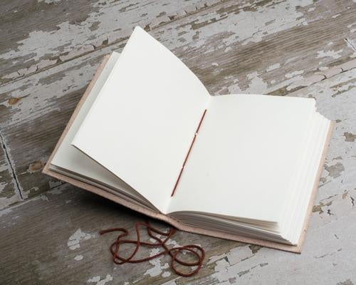 "Hard Things Are Hard" Handmade Leather Journal