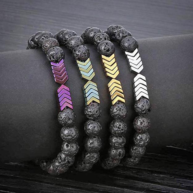 Diffuser Lava Stone Bracelet