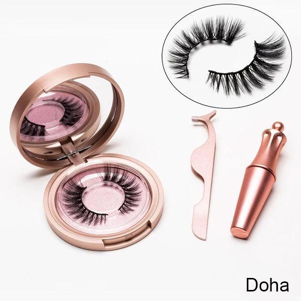Magnetic Eyelashes + Eyeliner