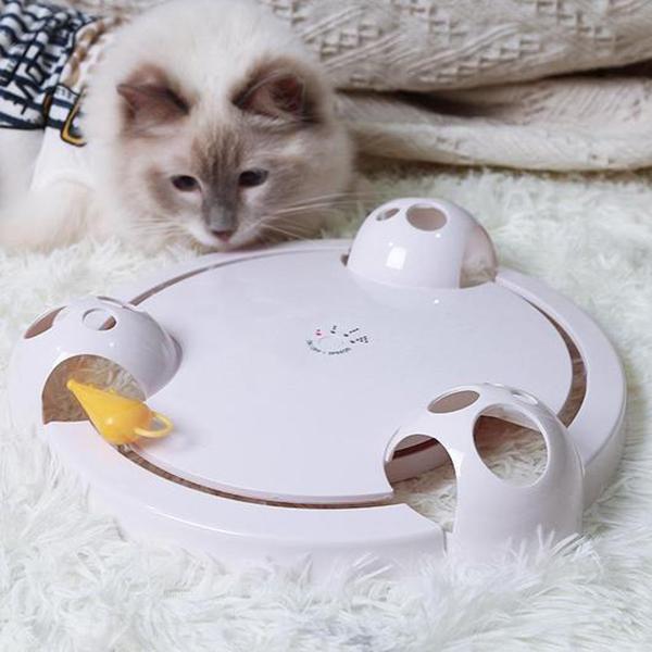 Interactive Mouse Pounce Cat Toy