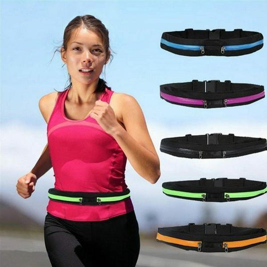Dual Pocket Running Belt