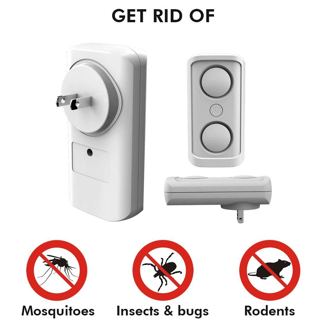 Dual Speaker Pest Repellent