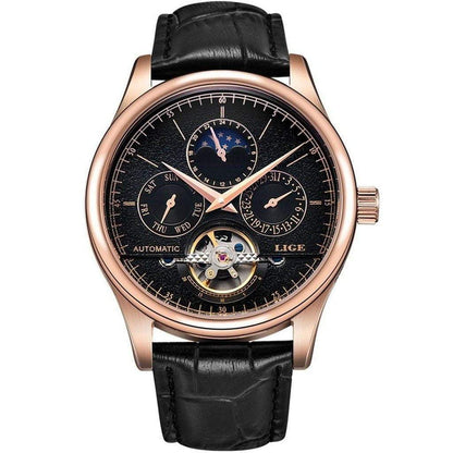 LIGE Automatic Mechanical Brand Watch