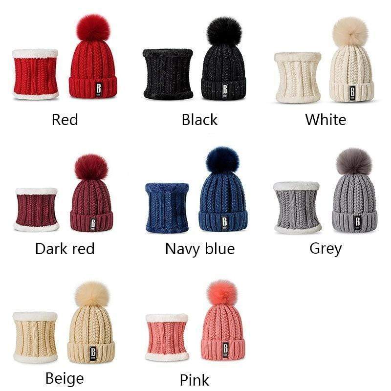 Winter Fashion Cotton Knitted Beanies Caps