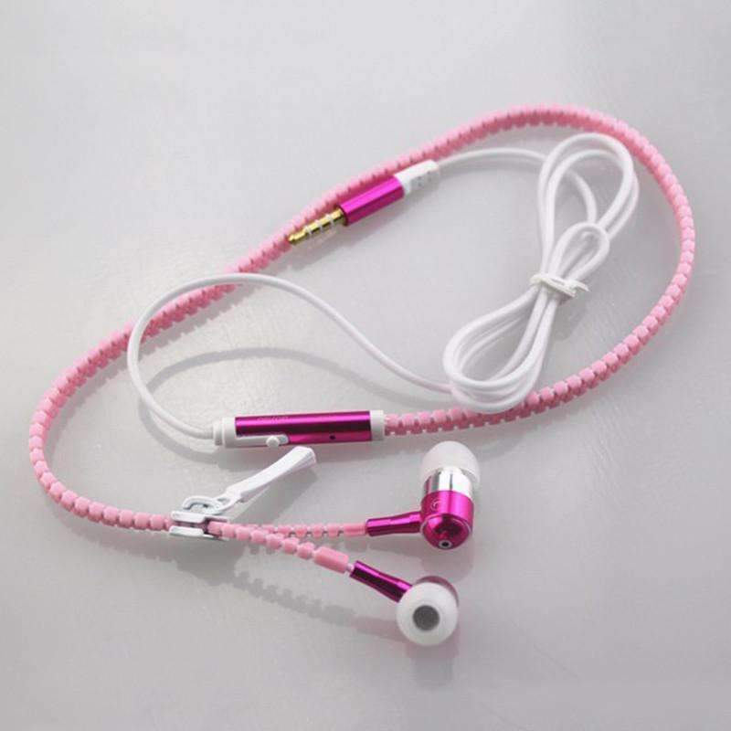 Glow In The Dark Metal Earphones Earbuds With Mic