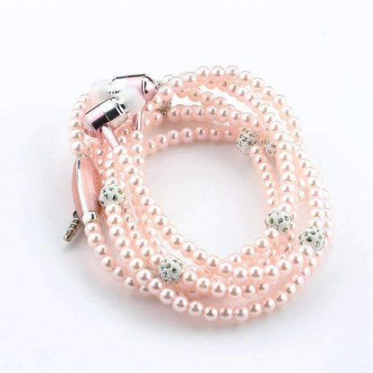 Pearl Necklace Earphone - Find Your Beautiful Style Wherever You Want!