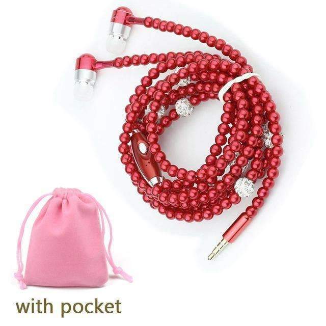 Pearl Necklace Earphone - Find Your Beautiful Style Wherever You Want!