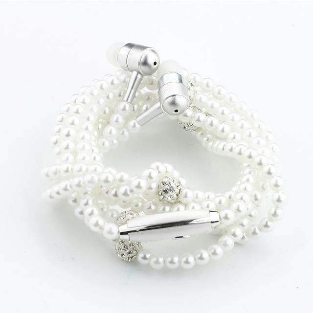 Pearl Necklace Earphone - Find Your Beautiful Style Wherever You Want!