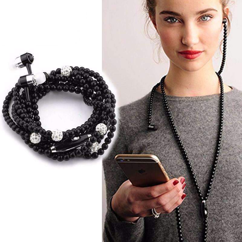 Pearl Necklace Earphone - Find Your Beautiful Style Wherever You Want!