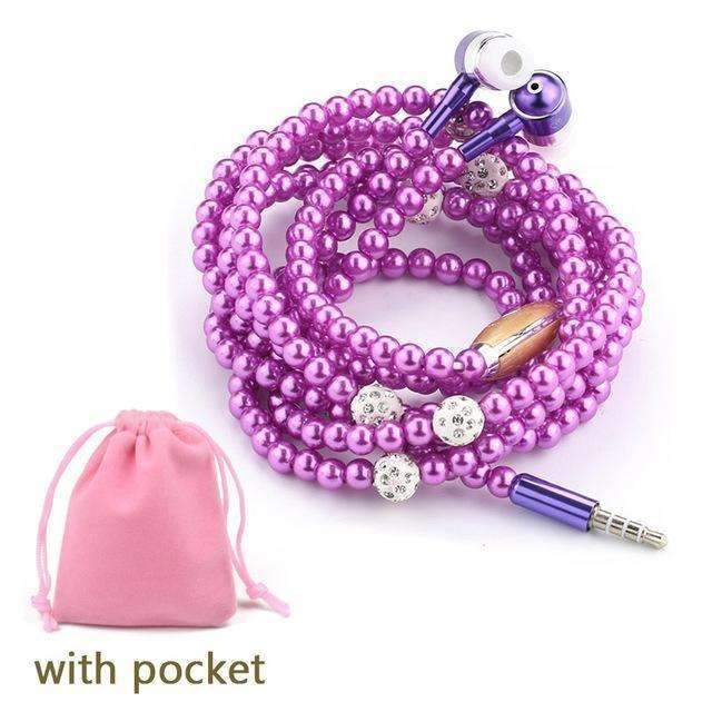 Pearl Necklace Earphone - Find Your Beautiful Style Wherever You Want!