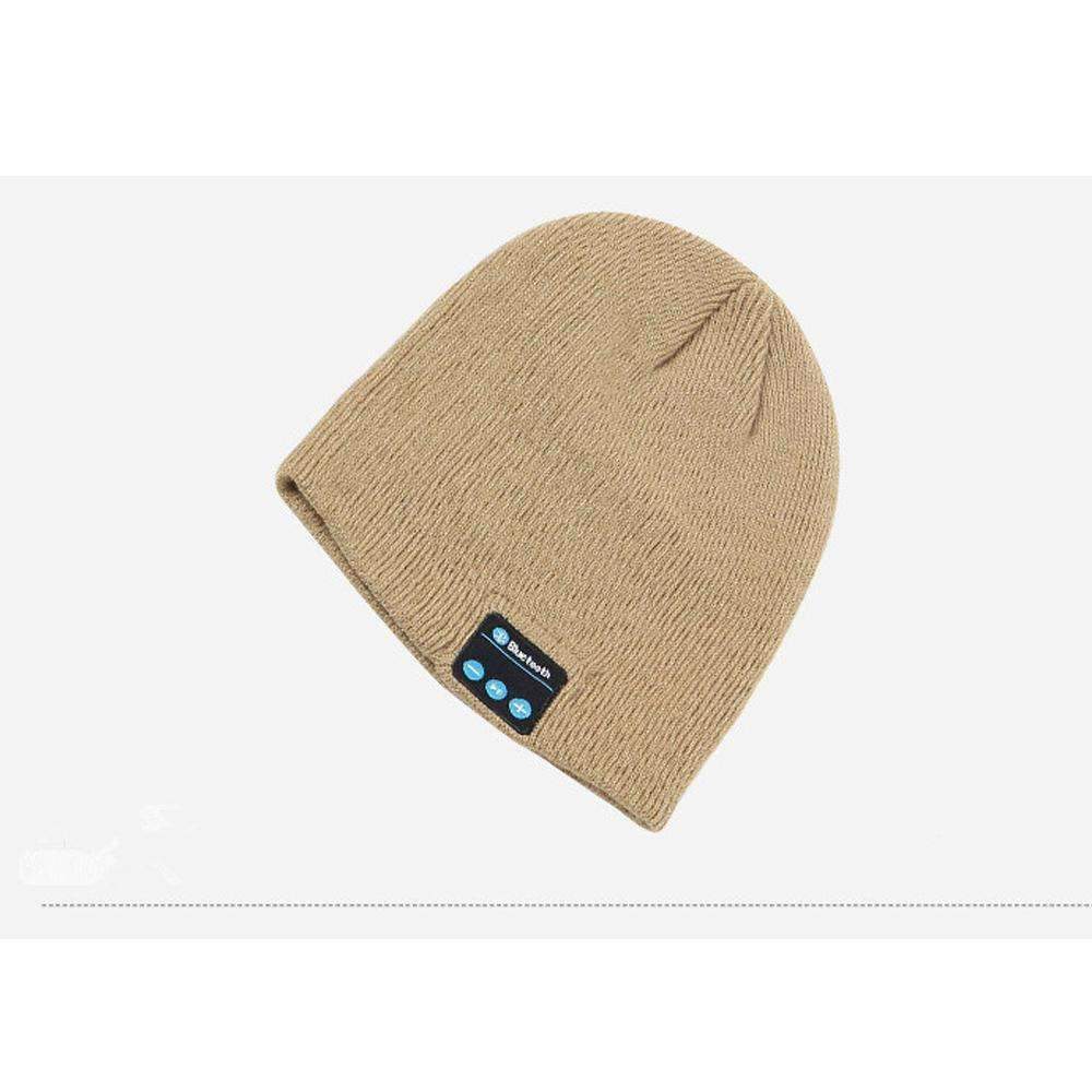 Wireless Bluetooth Smart Hat Cap Earphone Speaker and Volume Control Mic Warm Winter