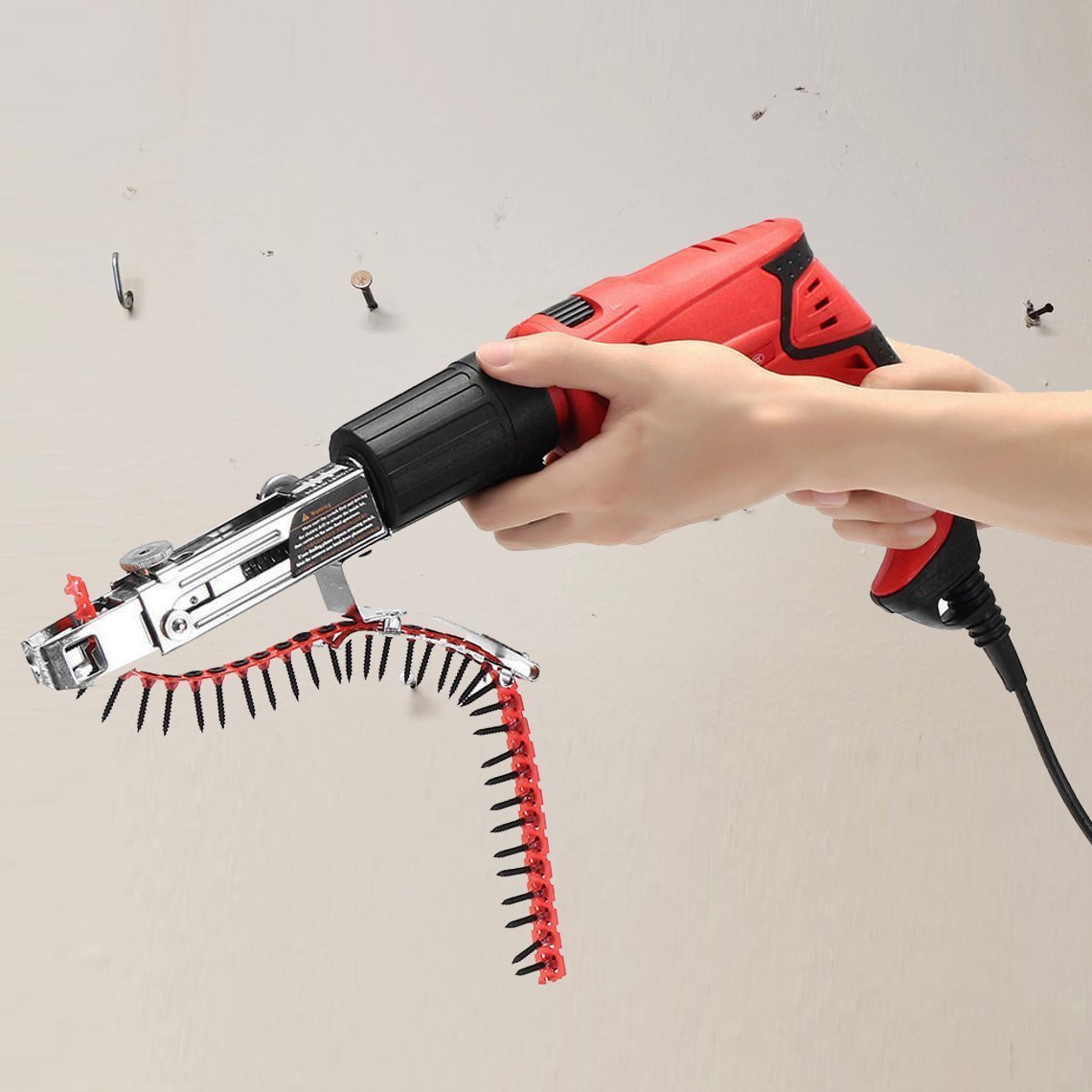 Electric Drill Nail Gun Chain Adapter