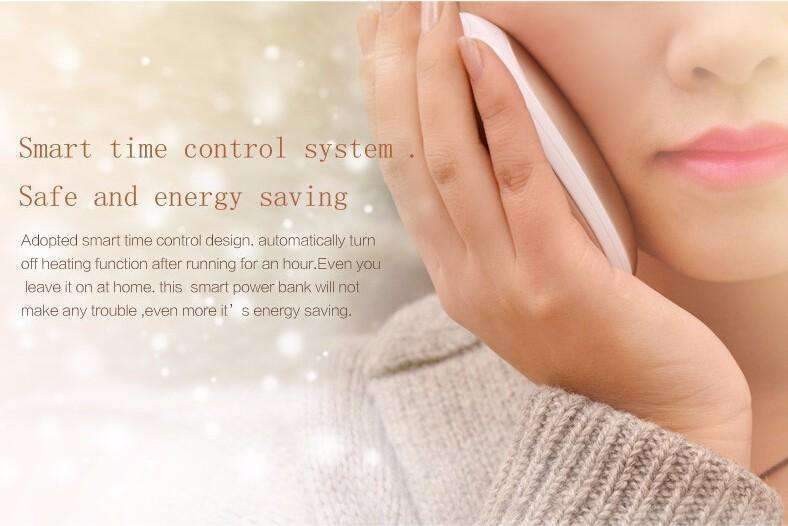 Multifunctional Power Bank - Let's Charge Your Phone And Warm Your Body