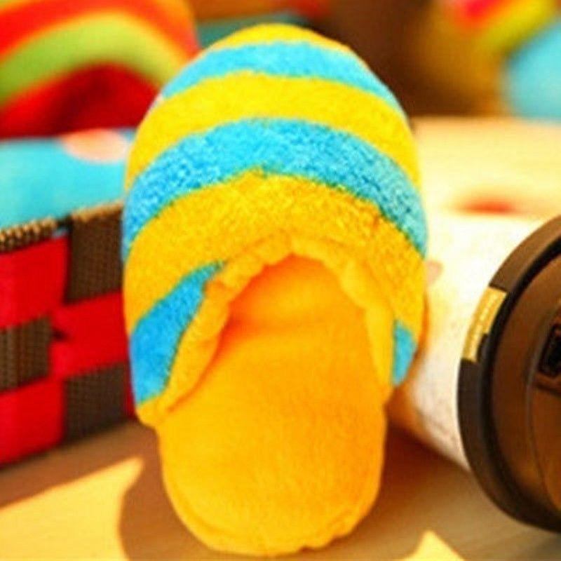 Pet Puppy Toy Slipper Chew Plush