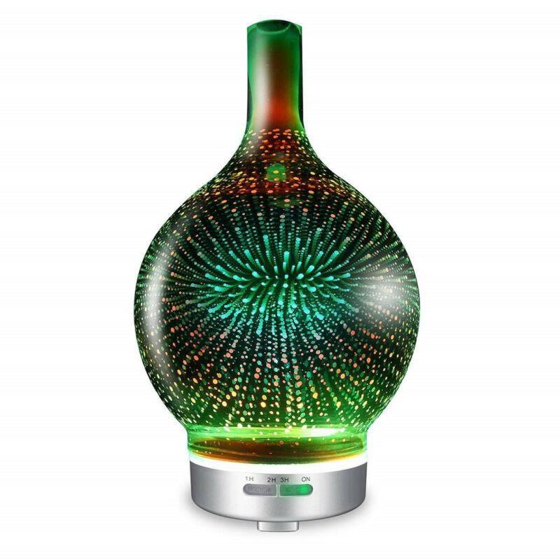 3D Fireworks Air Humidifier Essential Oil Diffuser