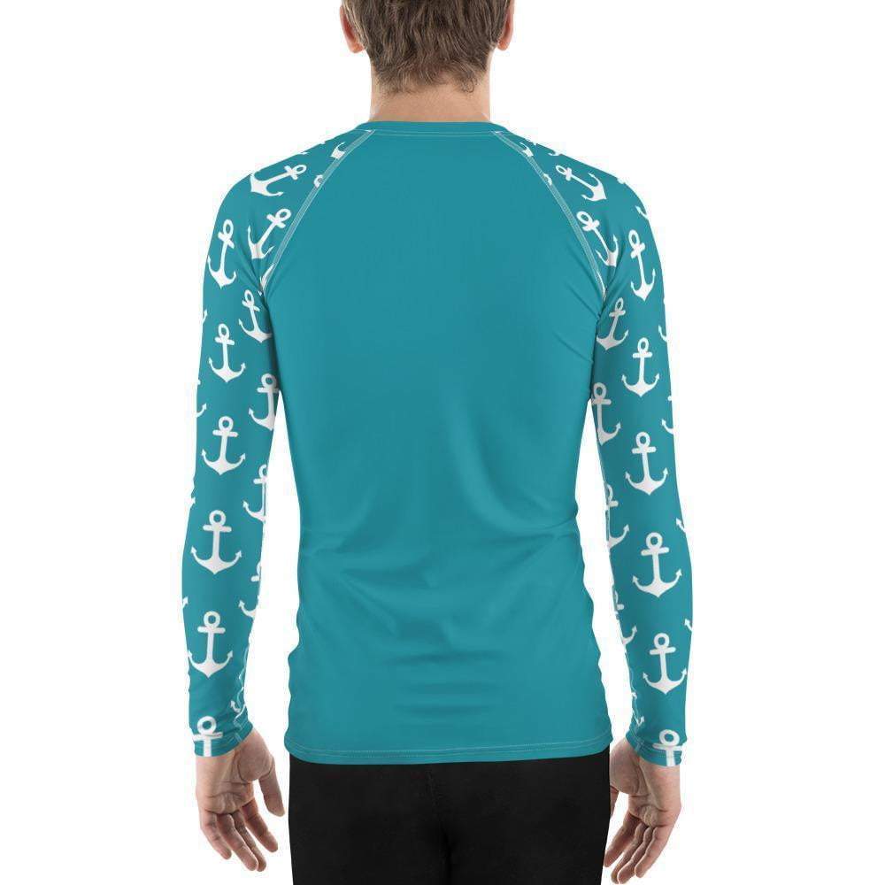 Men's Anchor Sleeve Performance Rash Guard UPF 40+