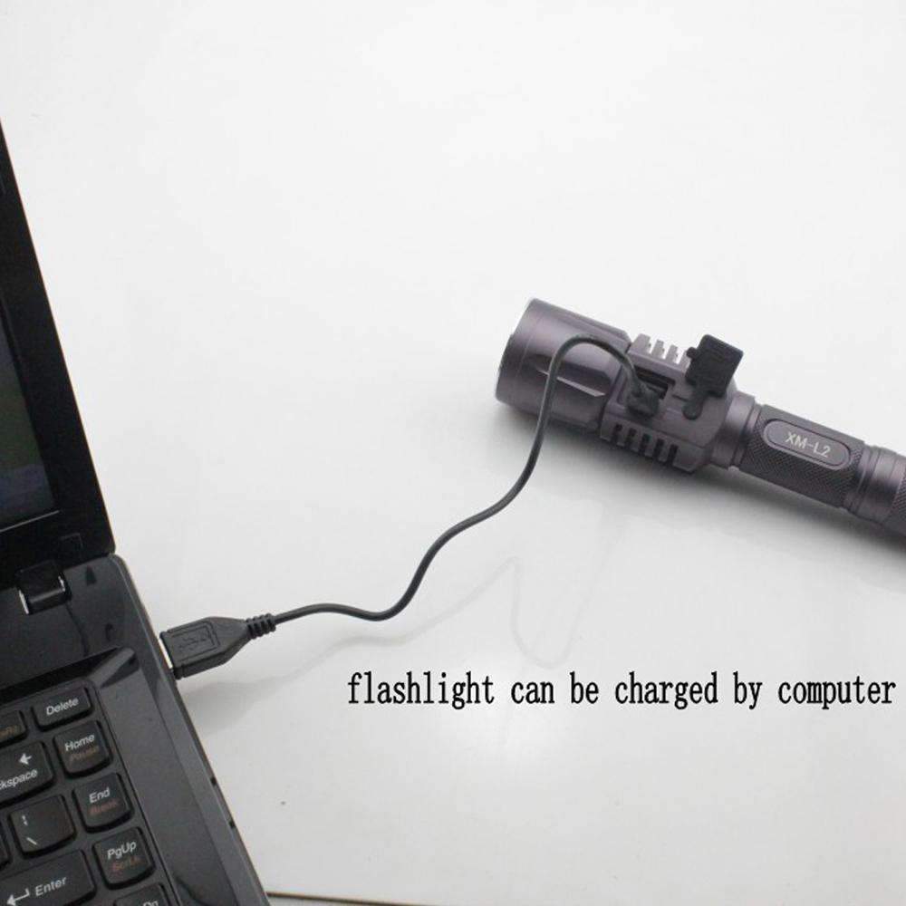 Flashlight With Power Bank - Unique Torch with Mobile Charger