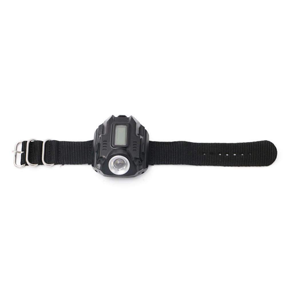 LED Flashlight Watch - LED Wrist Light Rechargeable Waterproof Lamps for Outdoor