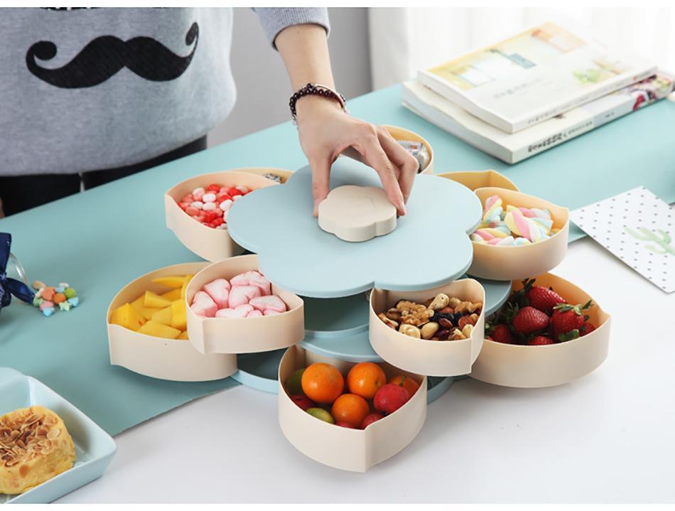 Rotating Flower Storage Box