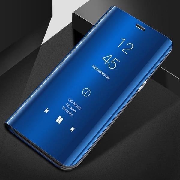 3 in 1 Mirror Flip Case for Samsung Phones